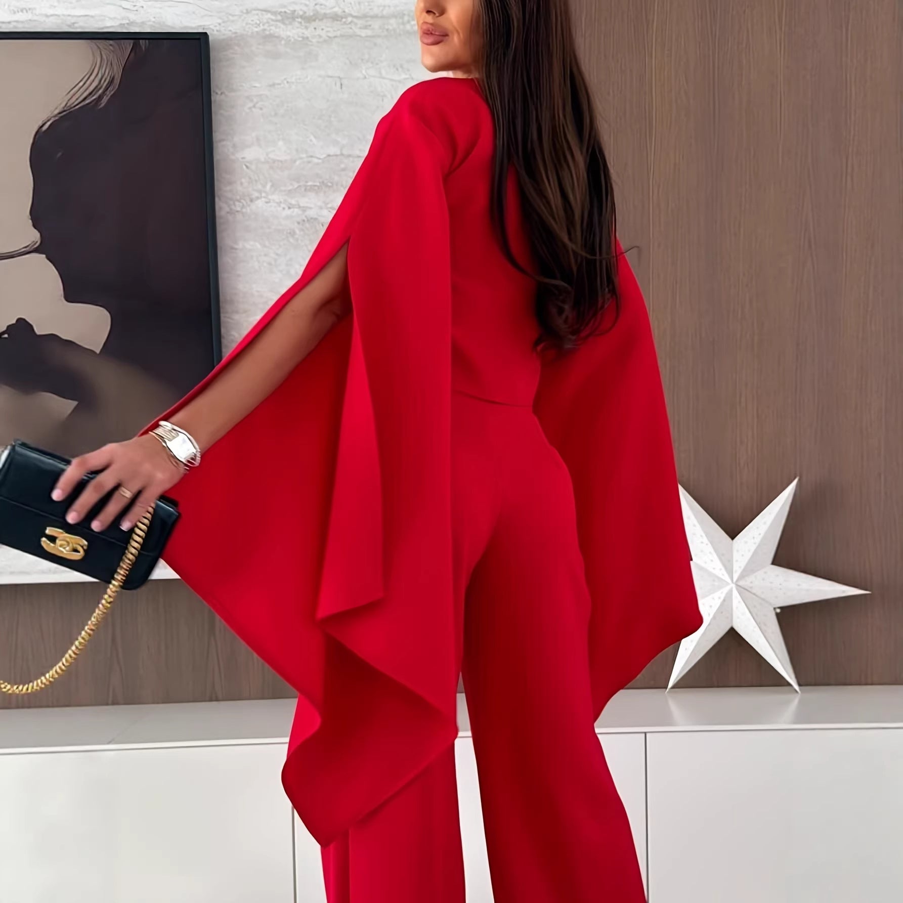 T-shirt con maniche flare