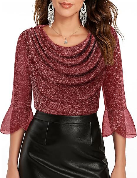 Blusa off-shoulder in mesh